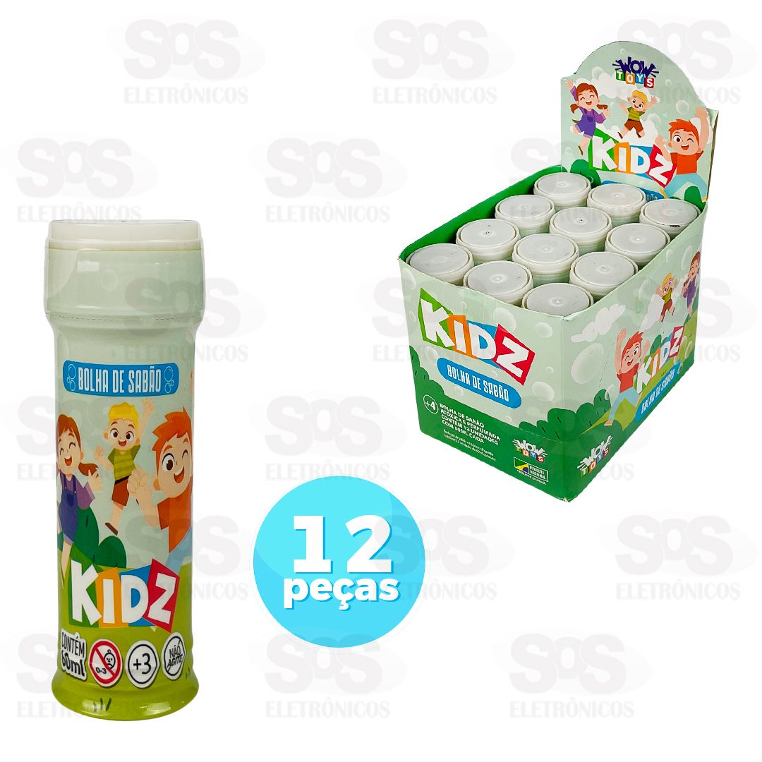 Lana Bolhas De Sabo Kidz 12 Peas Wow Toys WS-16