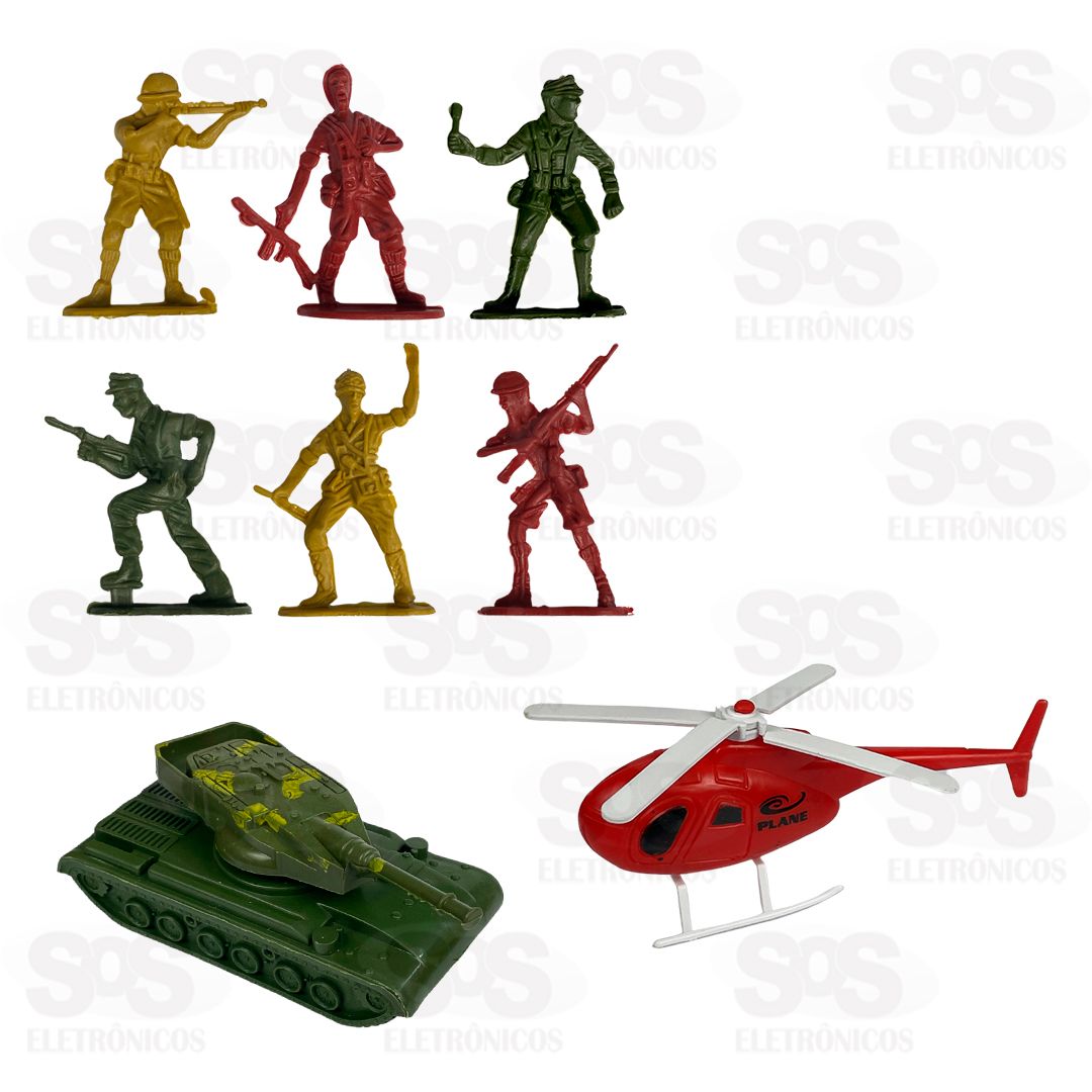 Bonecos Exrcito 64 Peas Modelos variados Toy King TK-AB5098