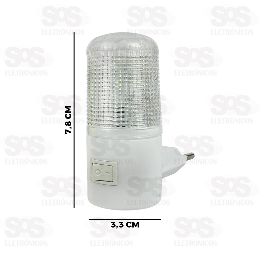 Luz Noturna Luminria LED de Tomada Bivolt HX6210