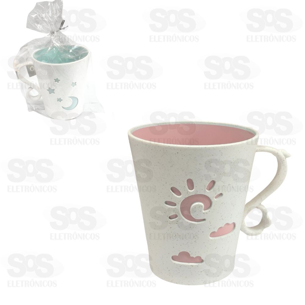 Caneca Plstico Estampas Sortidas 600ml Top til TOP1479