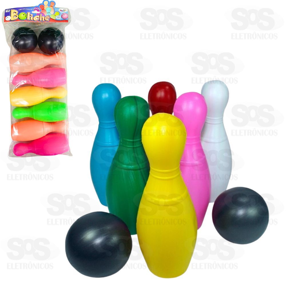 Jogo De Boliche 6 pinos Mini Toys 850A