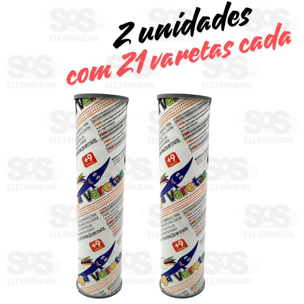 Kit Com 2 Pega Varetas 21 Peas Mini Toys 0433