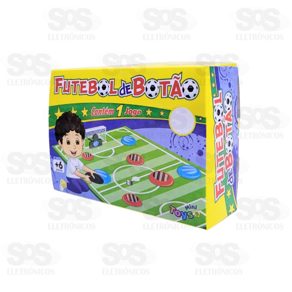 Jogo Futebol De Boto 1 Time Mini Toys 0741