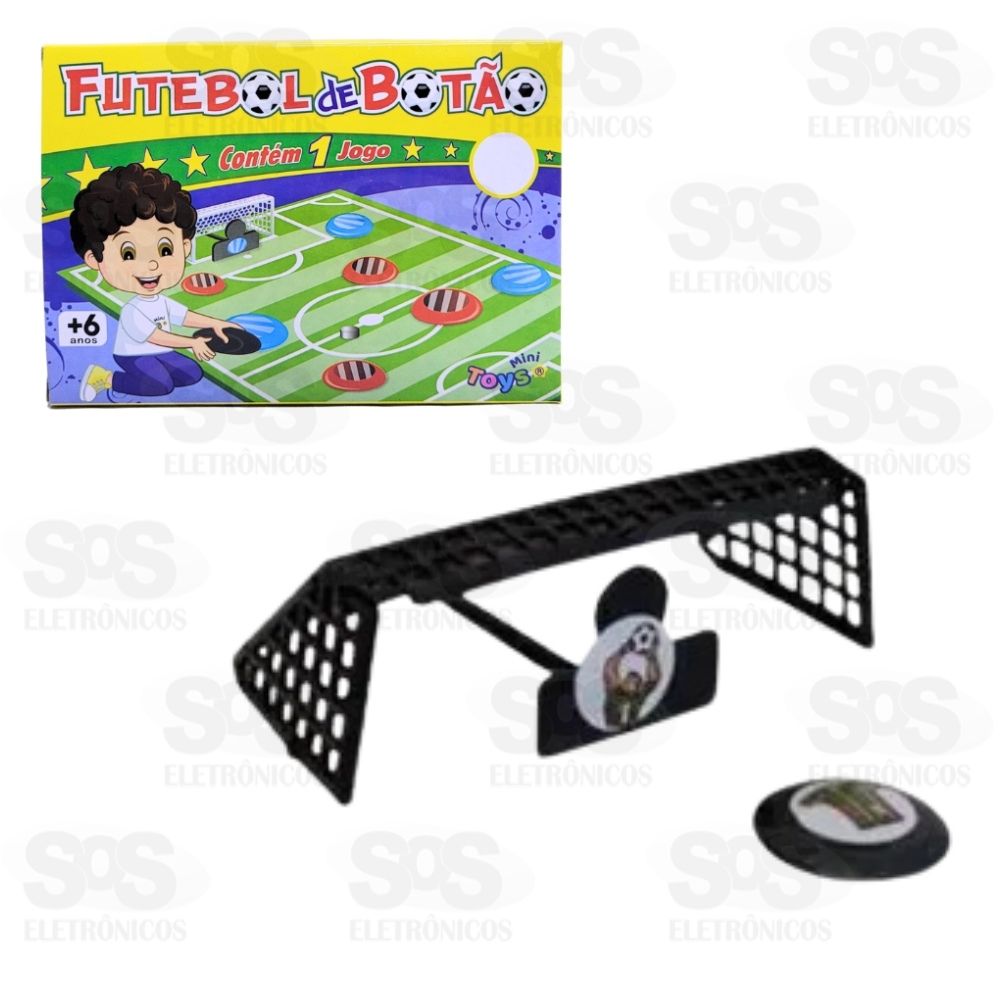 Jogo Futebol De Boto 1 Time Mini Toys 0741