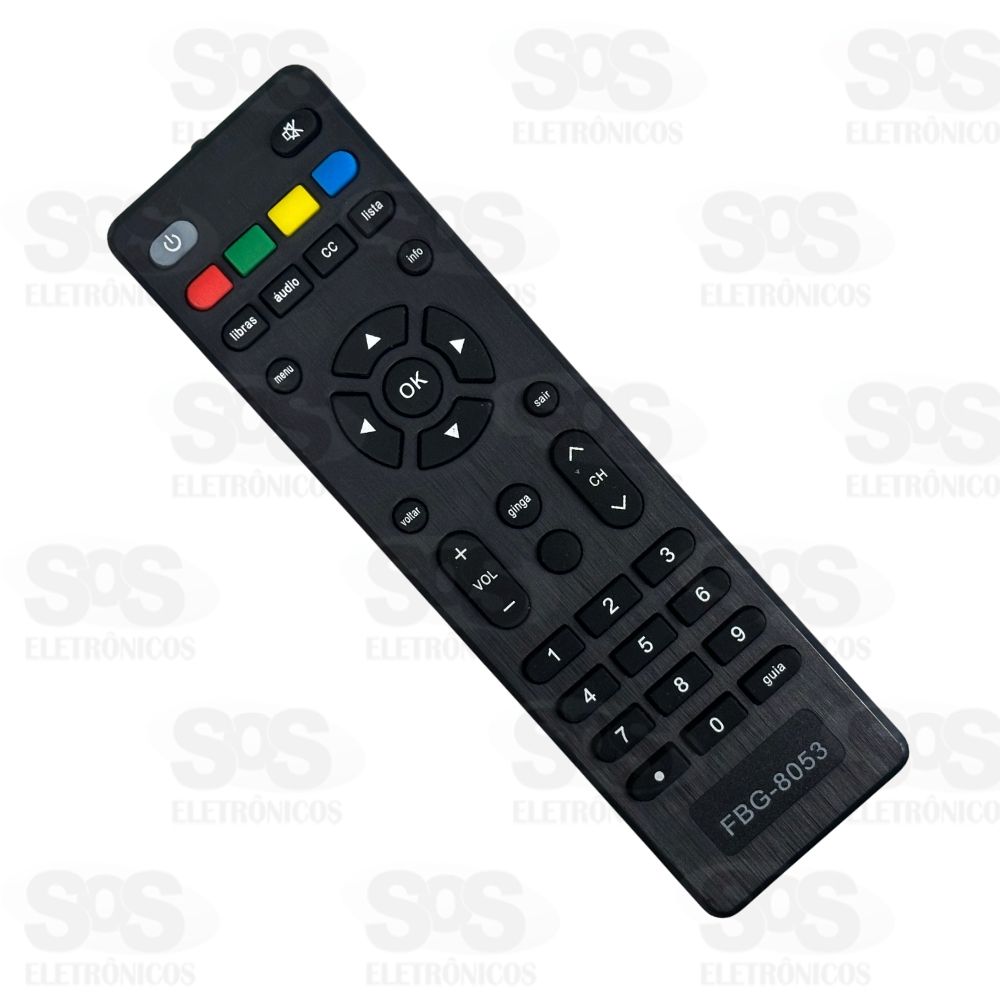 Controle Remoto Conversor Multilaser Positivo FBG-8053