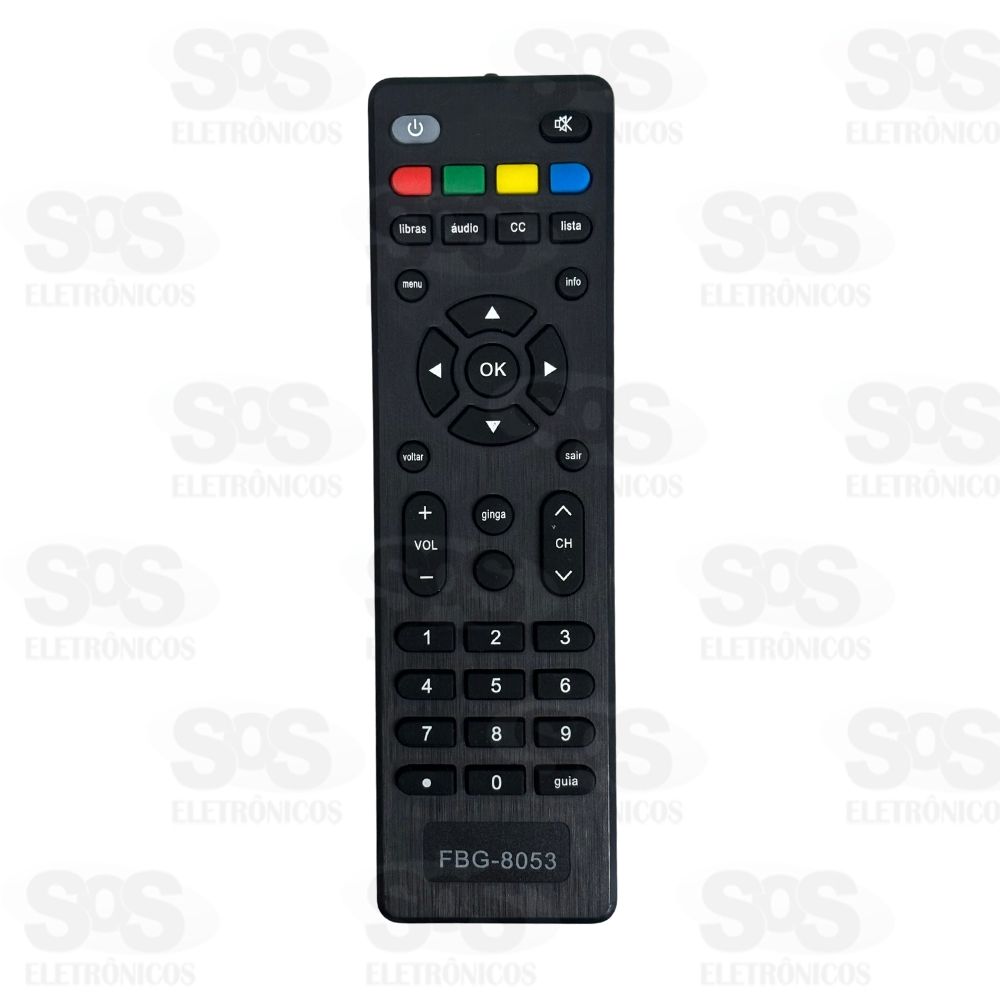 Controle Remoto Conversor Multilaser Positivo FBG-8053