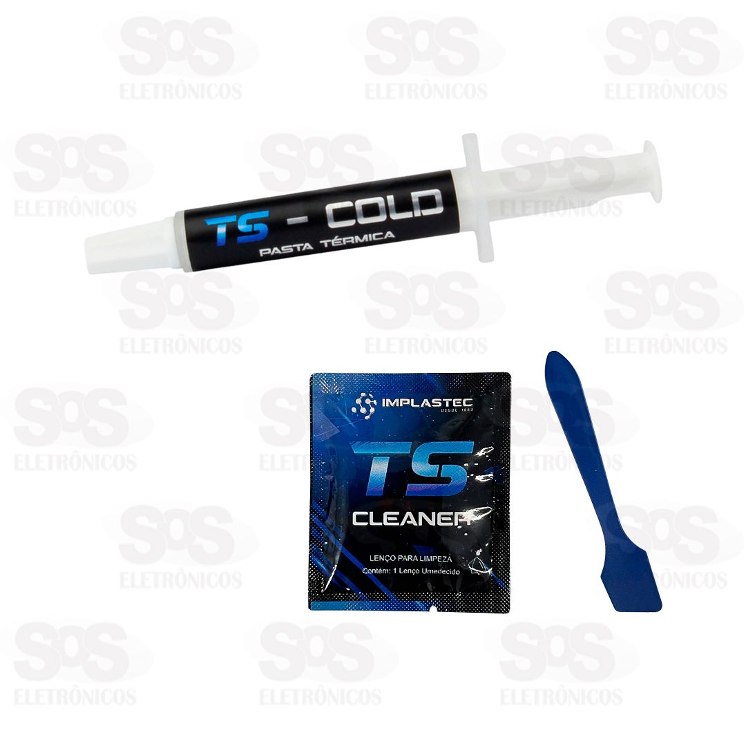 Pasta Trmica Para CPU 1G TS-Cold Implastec