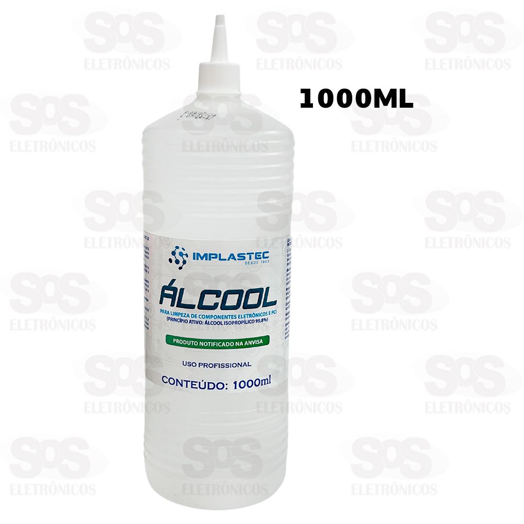 lcool Isoproplico 99,8% 1000ML Implastec