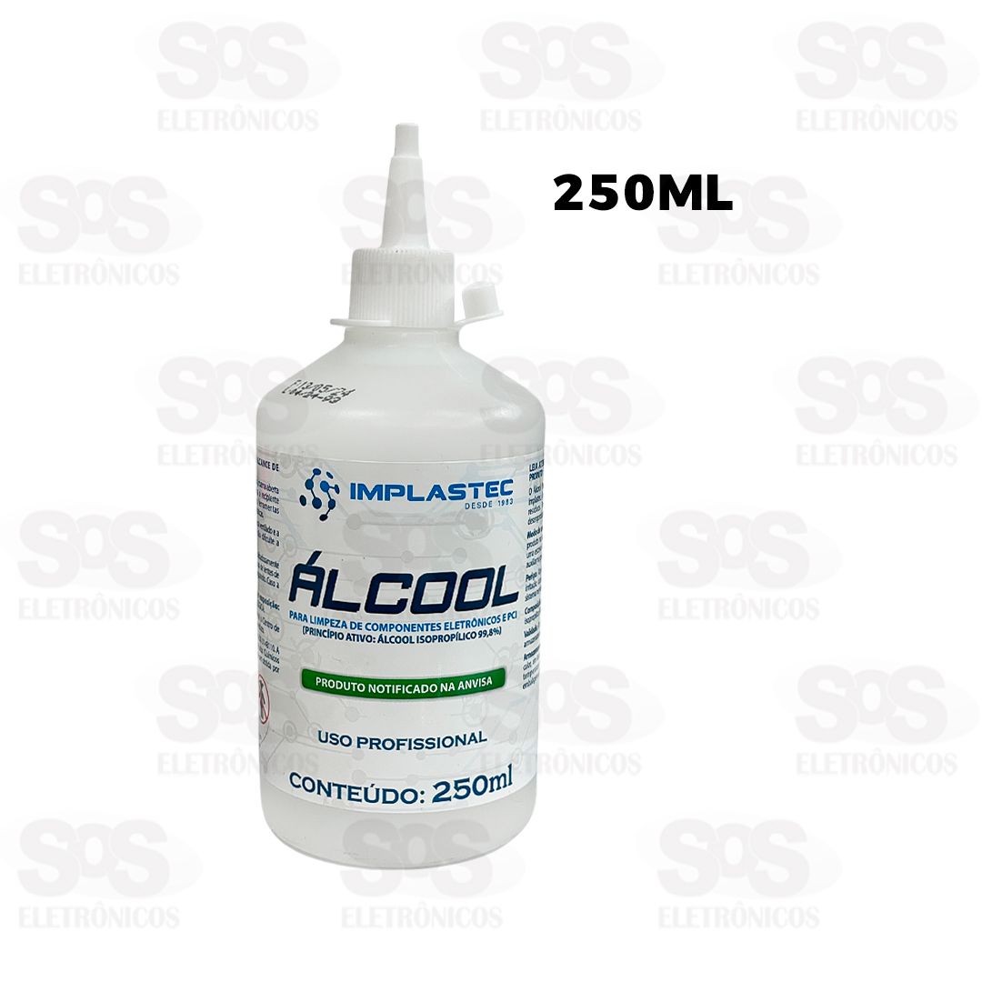 lcool Isoproplico 99,8% 250ML Implastec