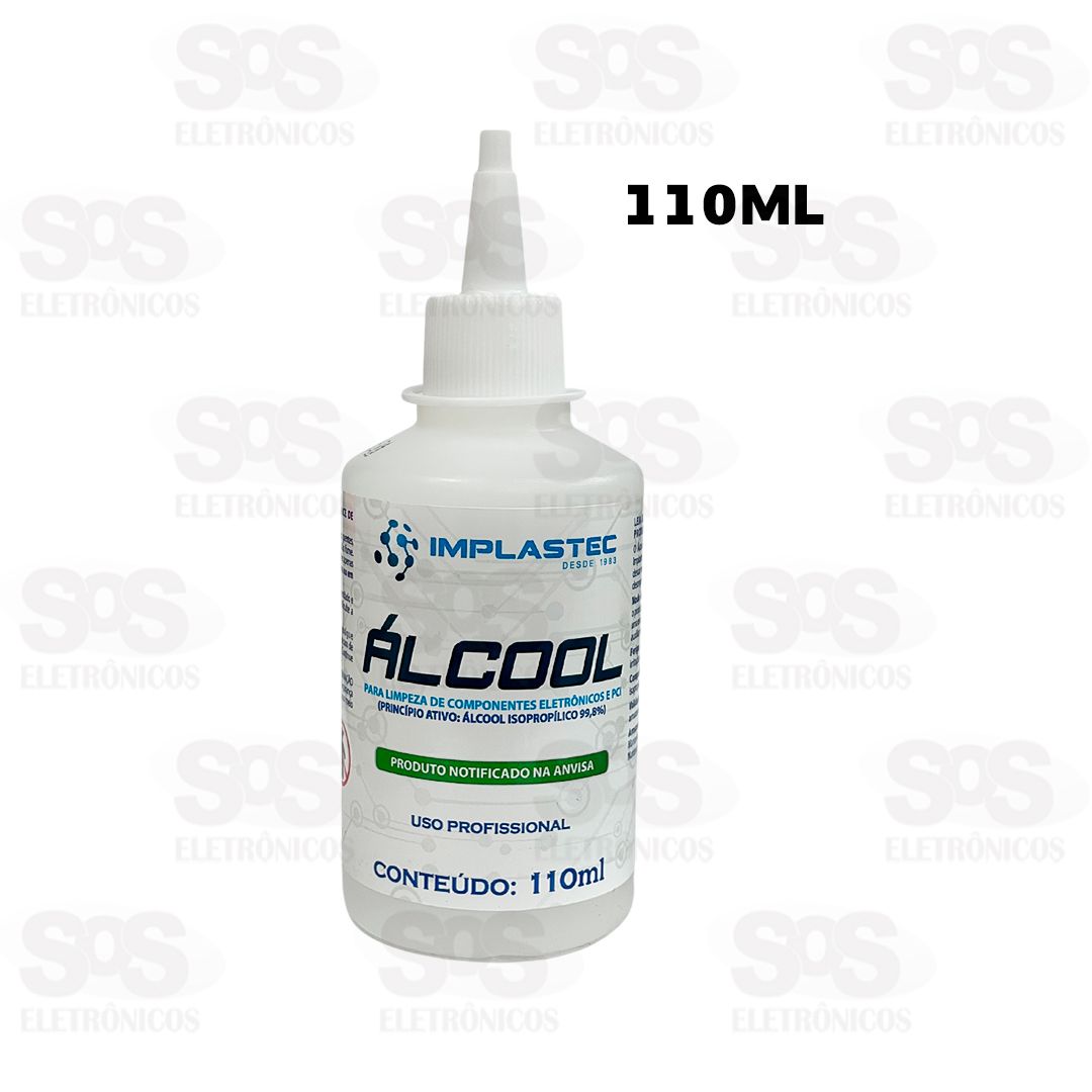 lcool Isoproplico 99,8% 110ML Implastec