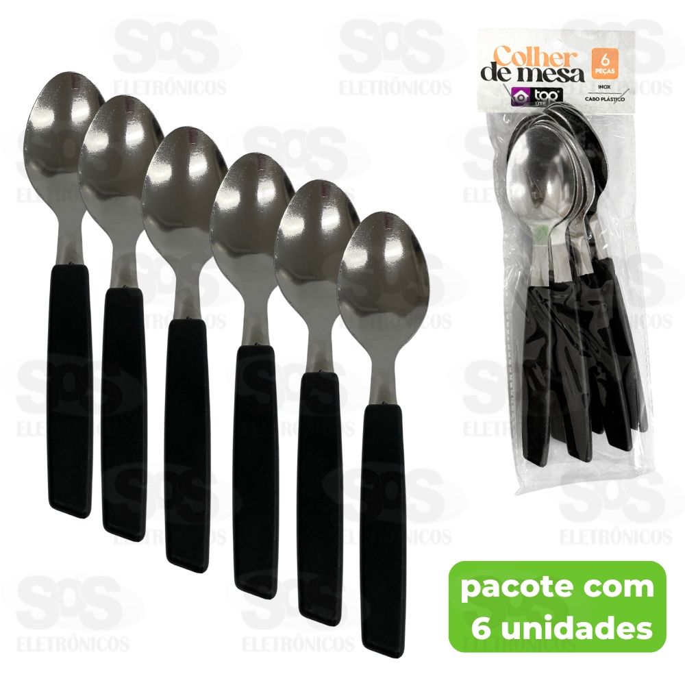 Colher De Mesa 6 Unidades TOP1635