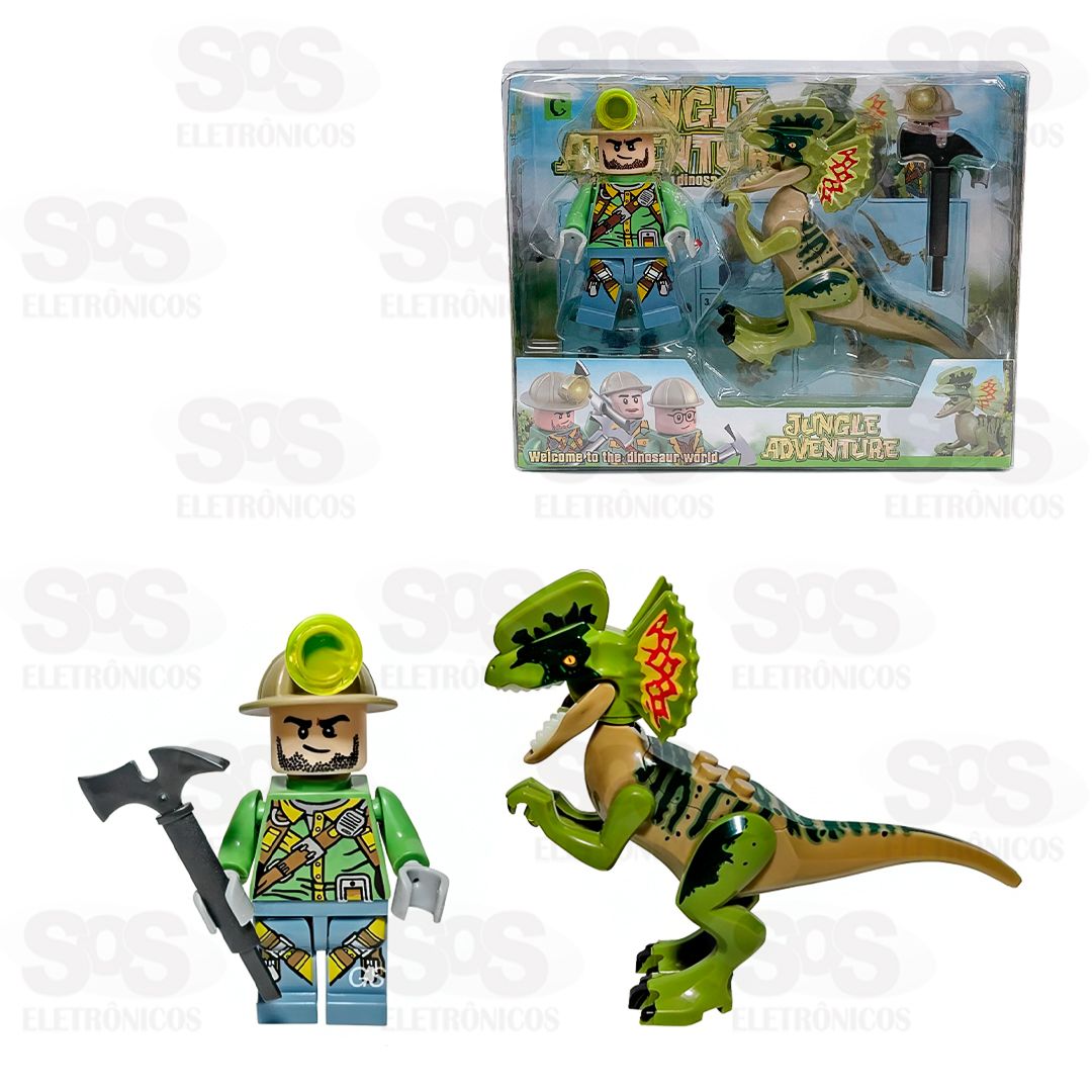 Boneco De Montar Coleo Jungle Adventure Toy King TK-AB7979