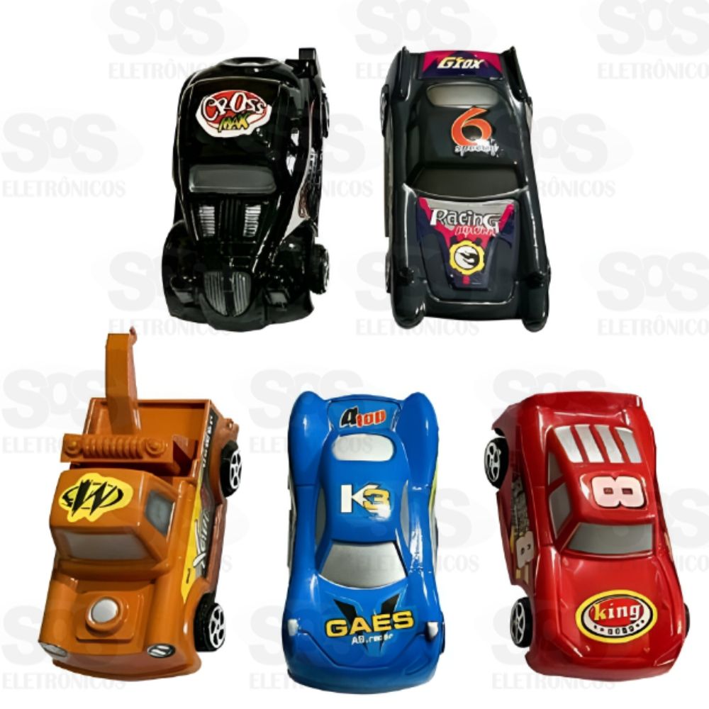 Kit De Carros Famosos 5 Peas Toy King TK-AB4549