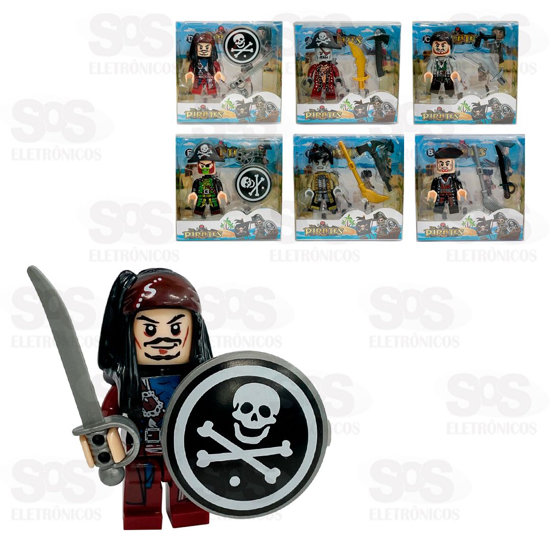 Boneco De Montar Coleo The Pirates Toy King TK-AB7983