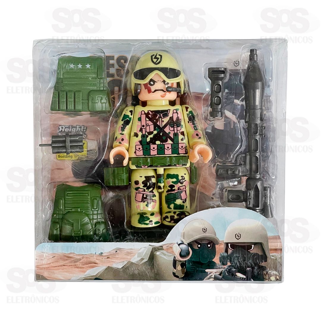 Boneco De Montar Coleo Desert Storm Toy King TK-AB7976