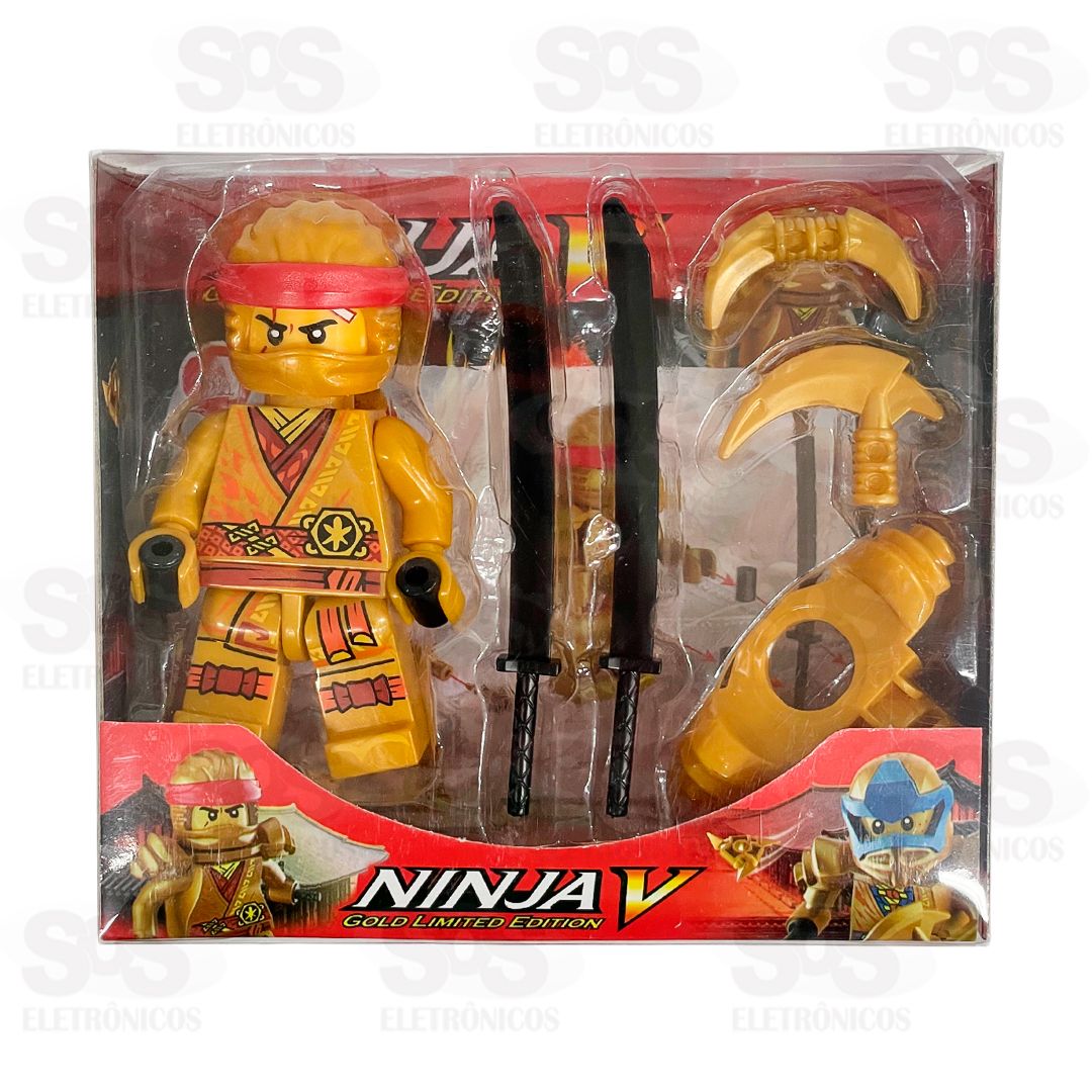 Boneco De Montar Coleo Ninja Toy King TK-AB7978