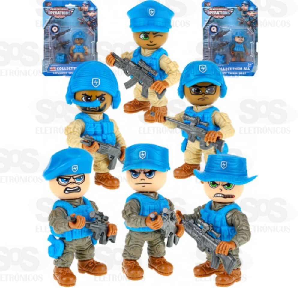 Boneco de Montar Operaes Especiais Cartelado Toy King TK-AB8134