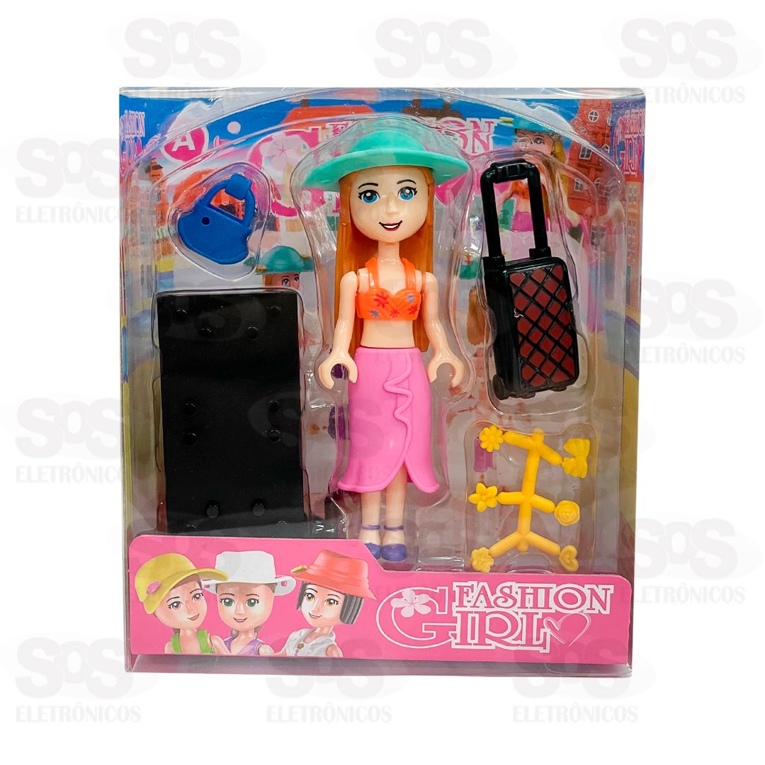 Boneca De Montar Coleo Fashion Girl Toy King TK-AB7989