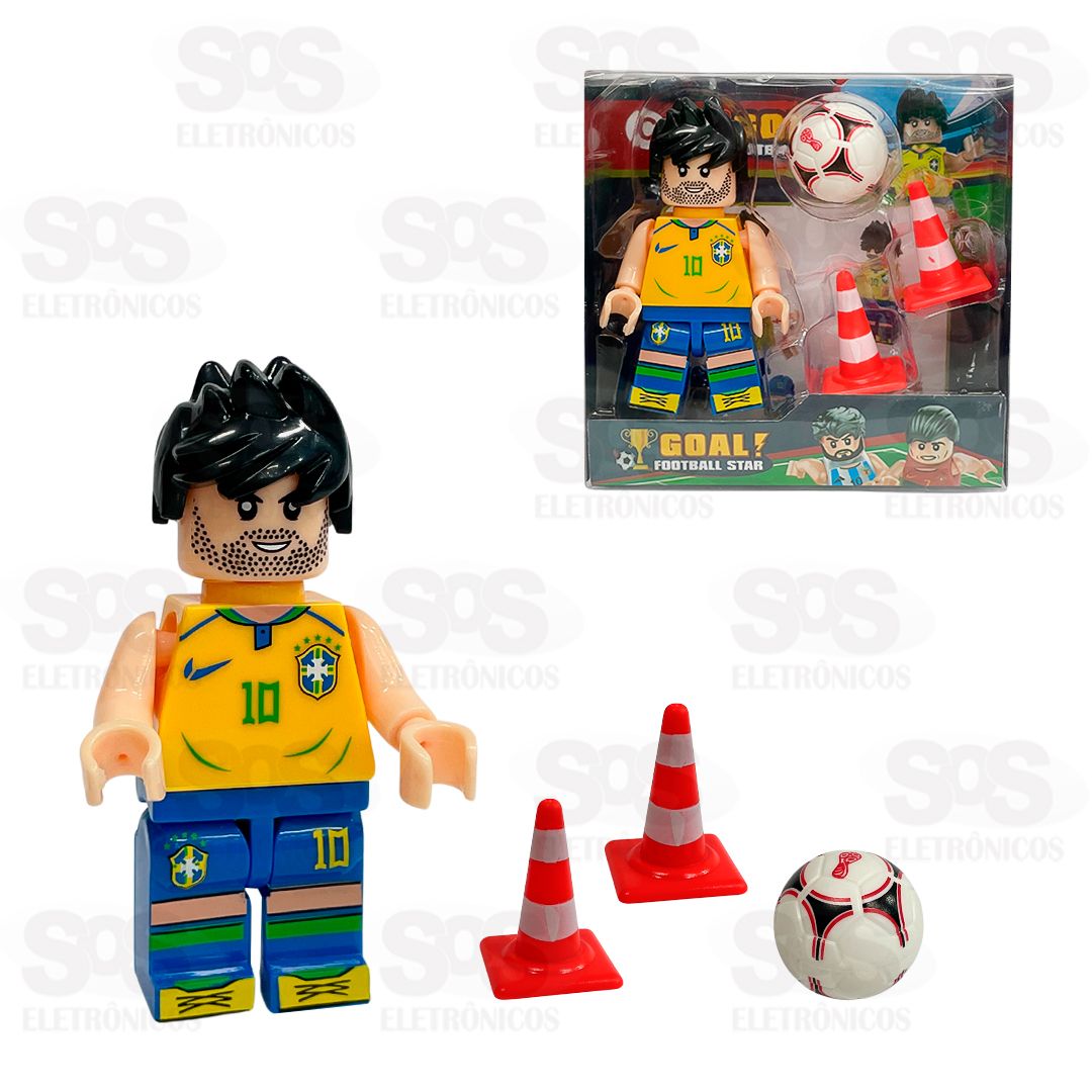 Boneco De Montar Coleo Football Star Toy King TK-AB7980