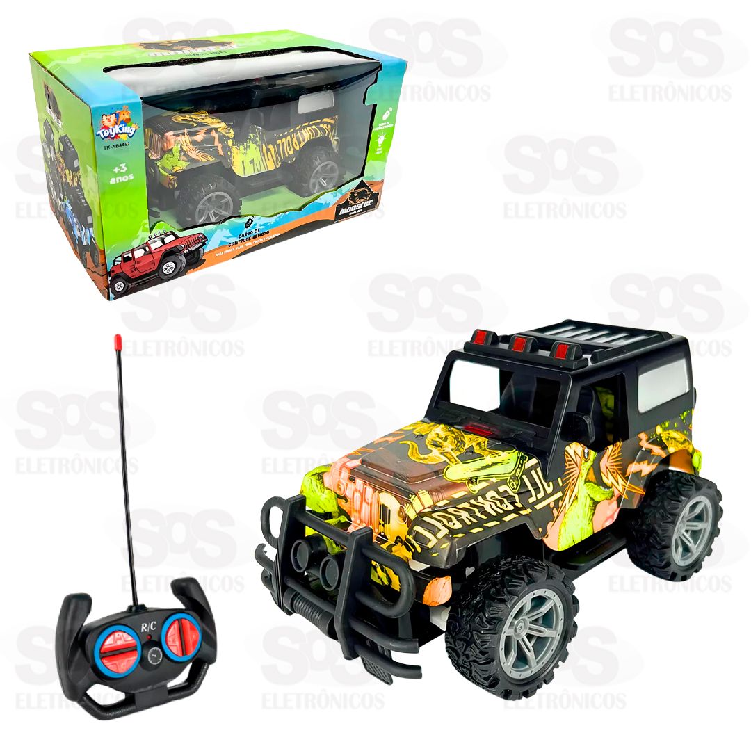 Carro Monstro Off-Road De Controle Remoto Toy King TK-AB4452