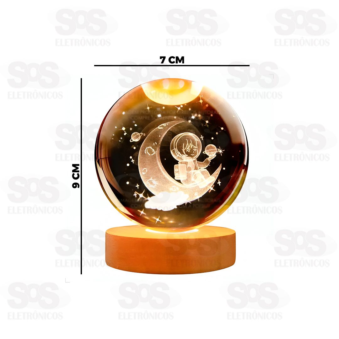 Luminria Decorativa De Mesa Astronauta Xtrad SH-071