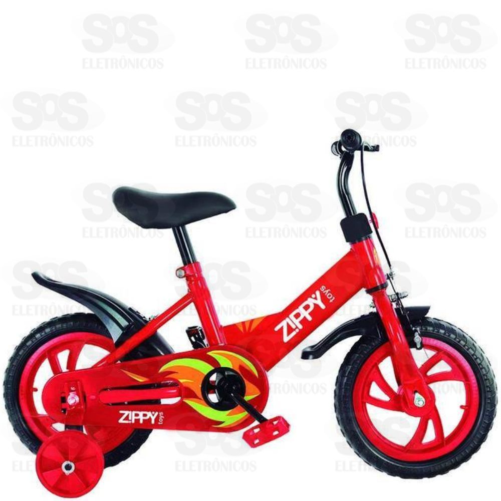 Bicicleta Aro 12 Vermelha Zippy Toys 10523