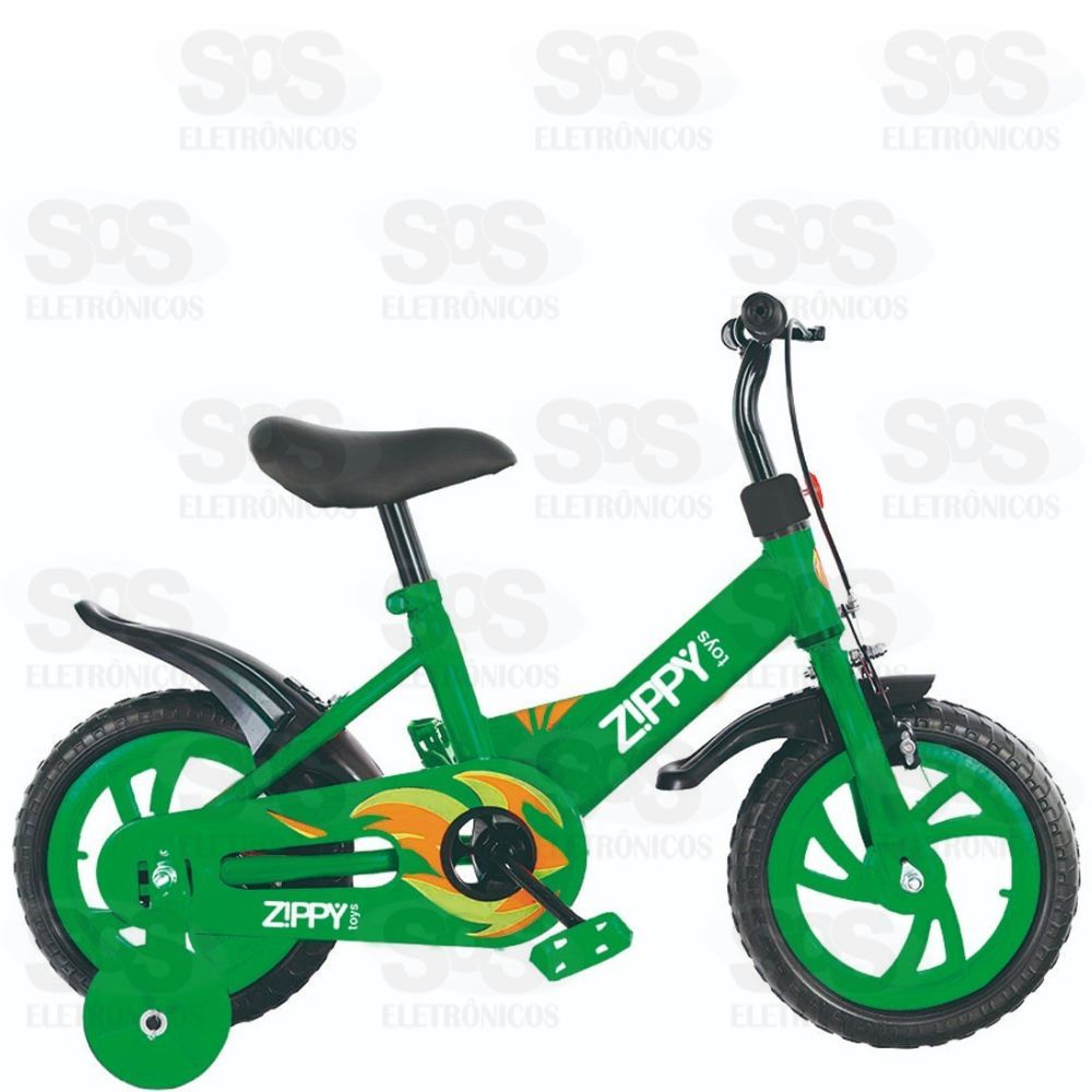 Bicicleta Aro 12 Verde Zippy Toys 10524