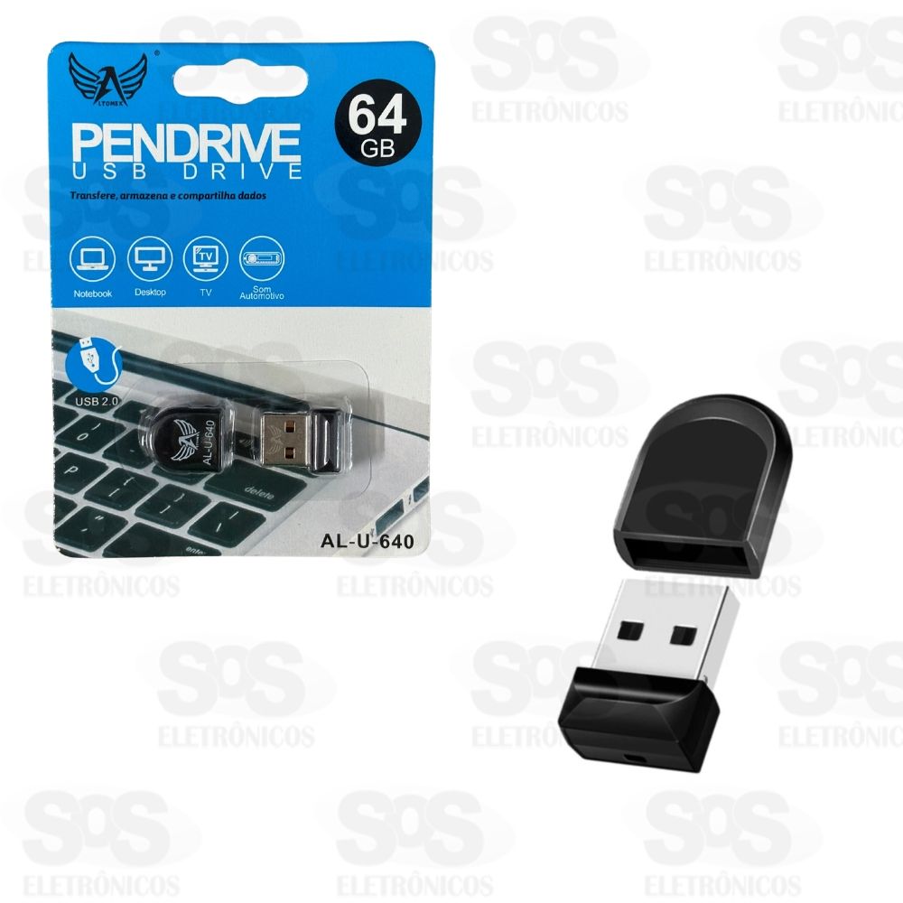 Pen Drive Mini 64G Altomex AL-U-640