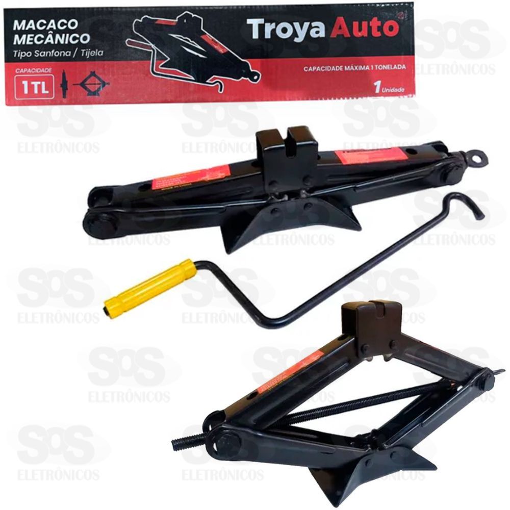 Macaco Mecnico Universal 1Tonelada Troya AutoTRY-0027